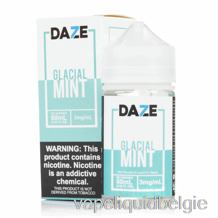 Vape België Glaciale Munt - 7 Daze E-vloeistof - 100ml 3mg